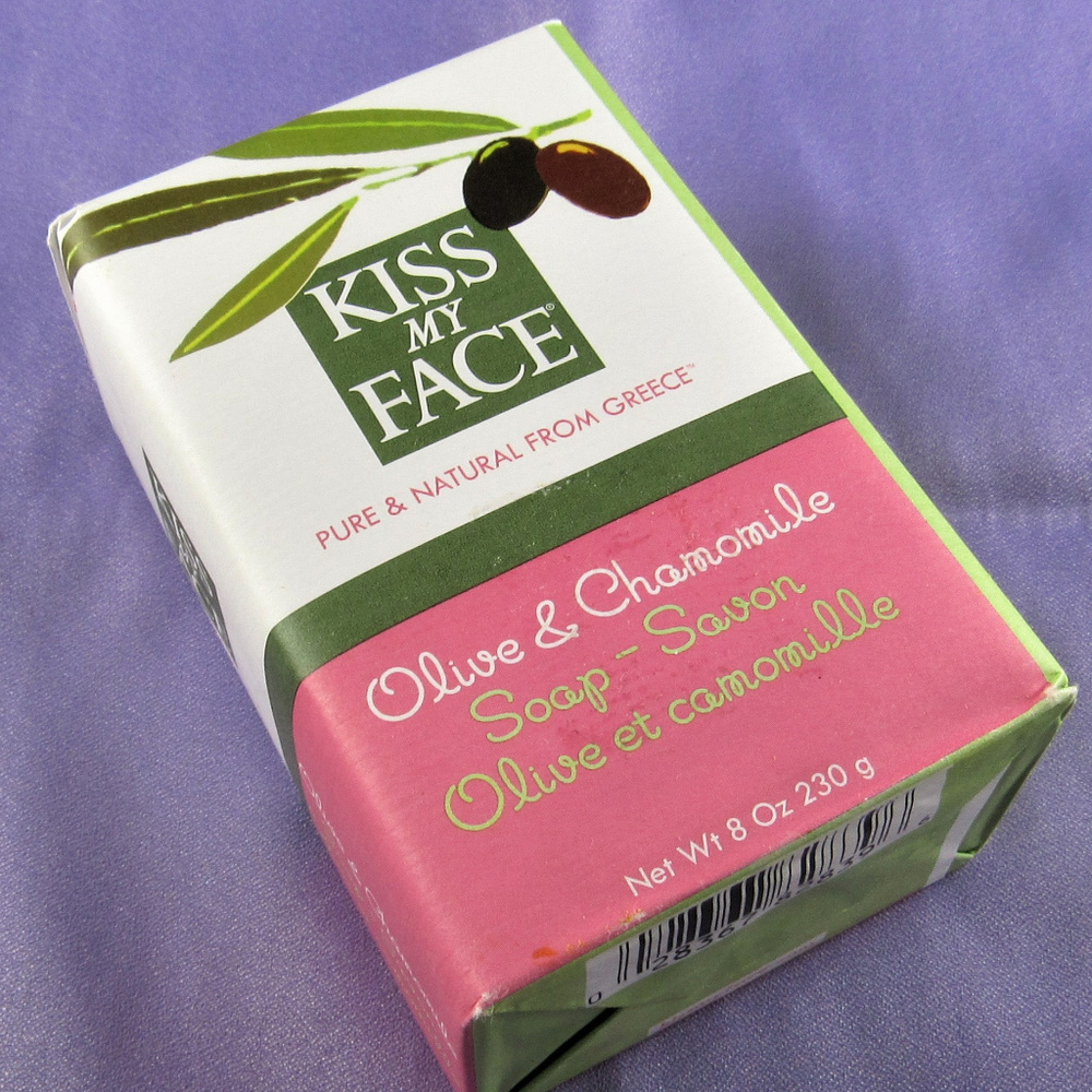 KISS MY FACE OLIVE & CHAMOMILE SOAP-SAVON GREece